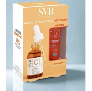 SVR - AMPOULE ANTI-OX VIAMINE C + BLUR SUN SECURE SPF50+ 15ML OFFERT